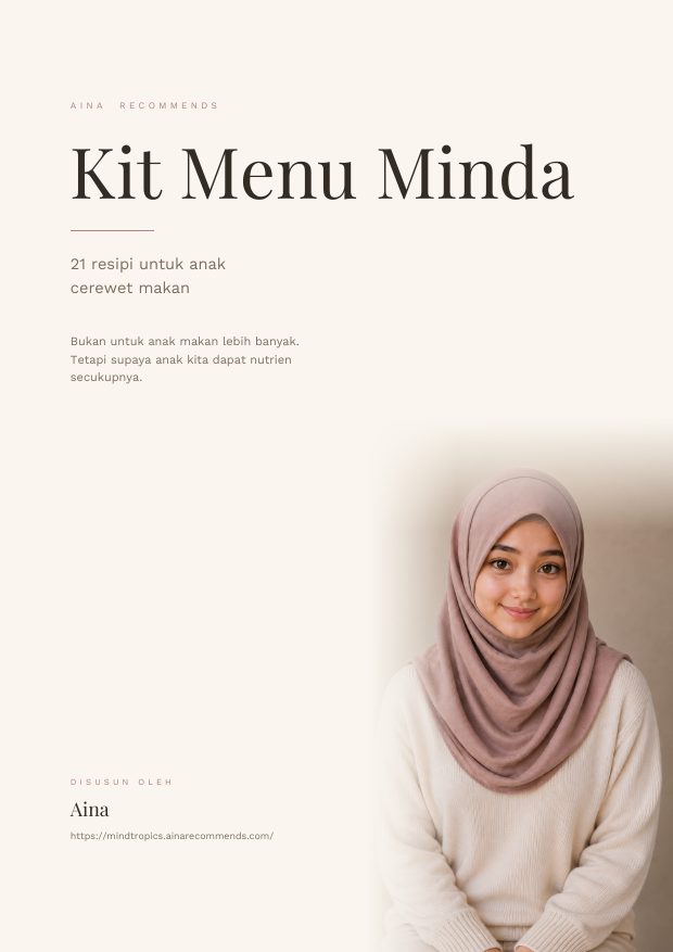Kulit Kit Menu Minda — 21 resipi untuk anak cerewet makan